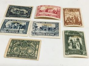 Sellos: 1930 Pro Unión Iberoamericana. / 566,67,69,70,72, 75 y 76